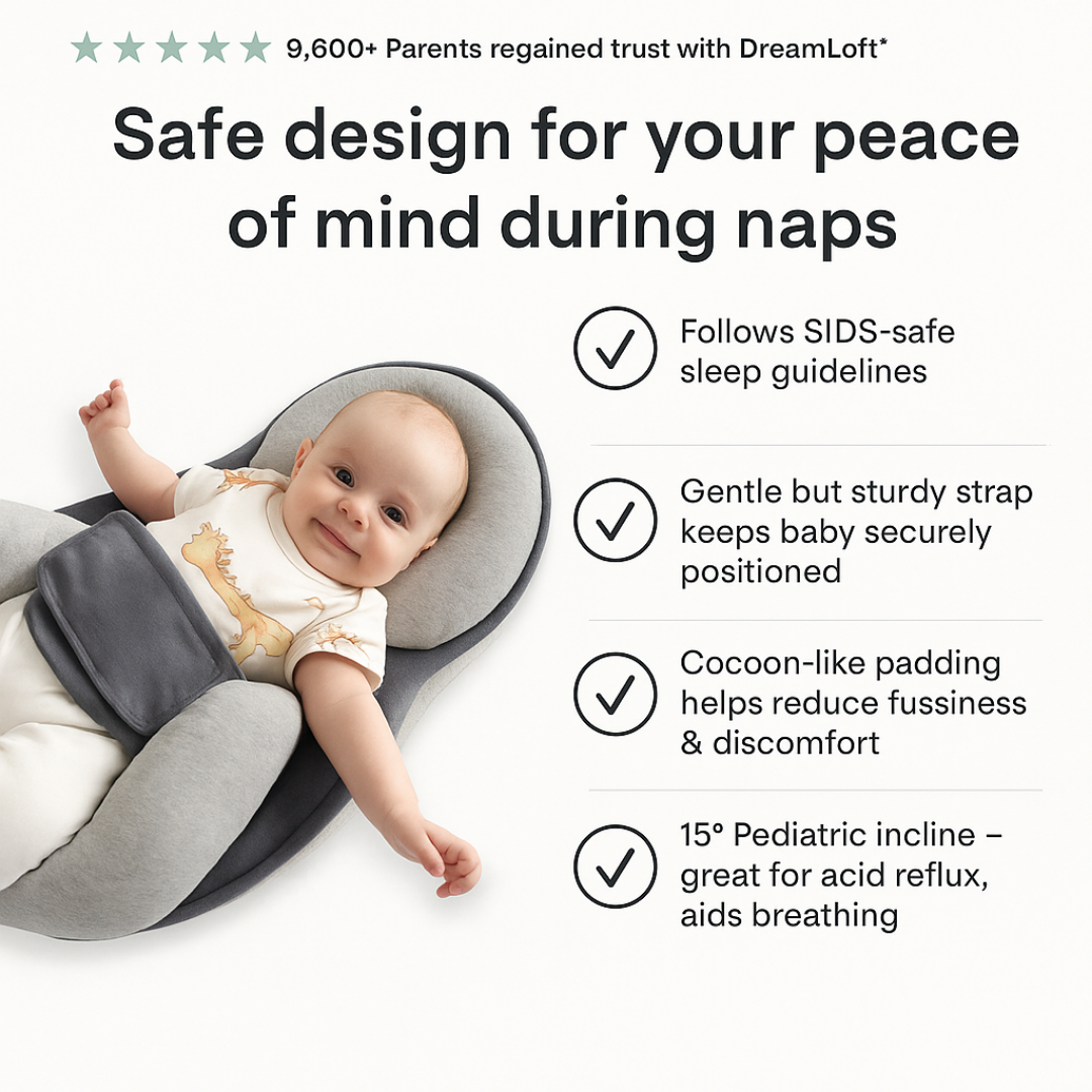 Dreamloft™ | Soothe Reflux, Ease Colic, Sleep Better
